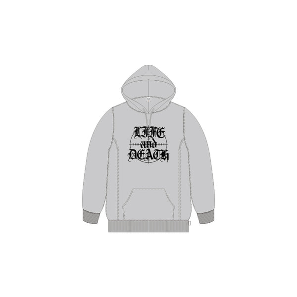 LIFE AND DEATH HOODIE HEATHER GRAY