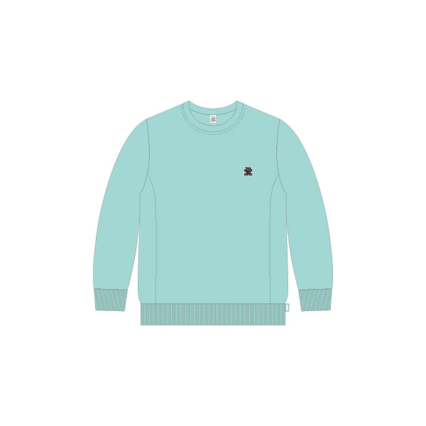 SMALL OG LABEL CREW SWEAT MINT GREEN
