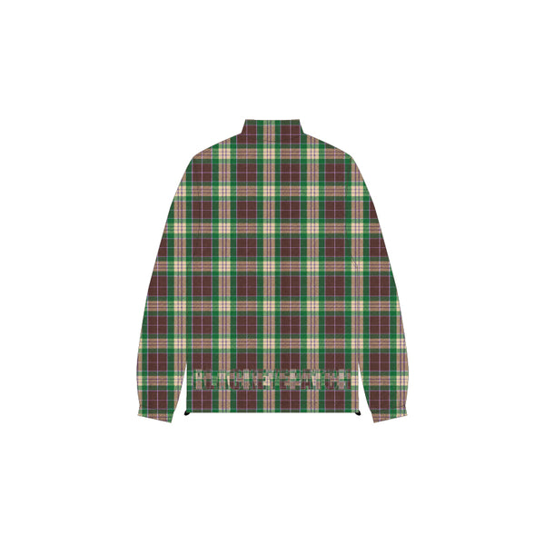 HALF ZIP FLANNEL PULLOVER