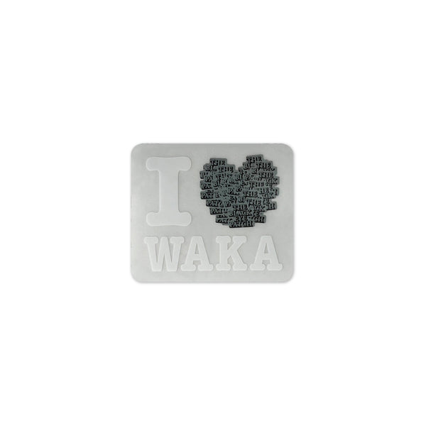 I LOVE WAKA STICKER