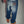 B EMBLEM BAGGY JEANS