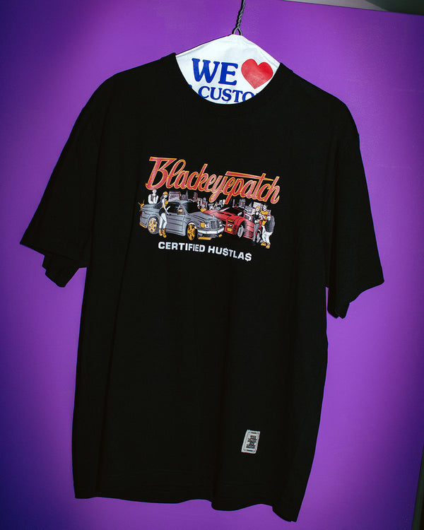 Certified Hustlas Tee Lavender