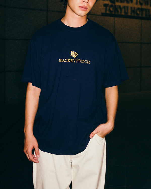 Classic Emblem Tee, Navy