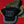 FABRIC INITIALS PATCHED CAP BLACK