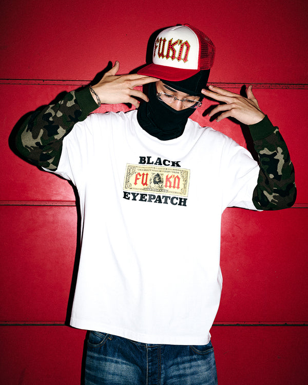 FUK’N DOLLAR BILL TEE WHITE