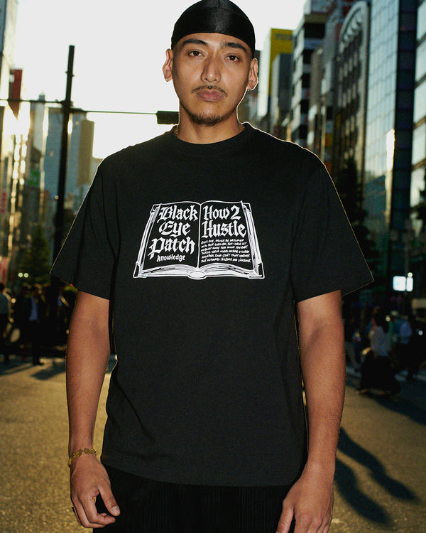 HOW 2 HUSTLE TEE BURGUNDY
