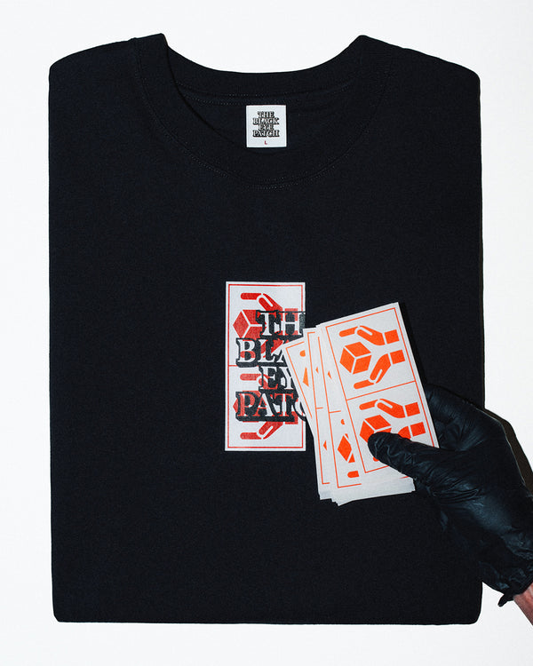 HWC GESTURE LABEL TEE BLACK
