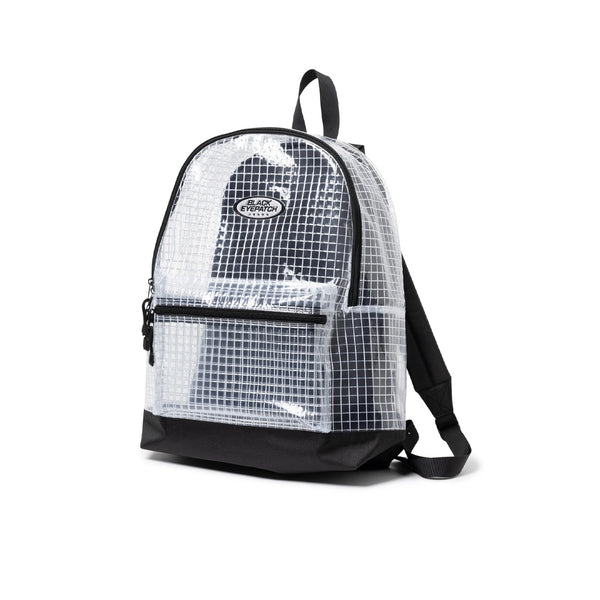 JEANS LOGO REFLECTOR PATCHED PVC BACKPACK