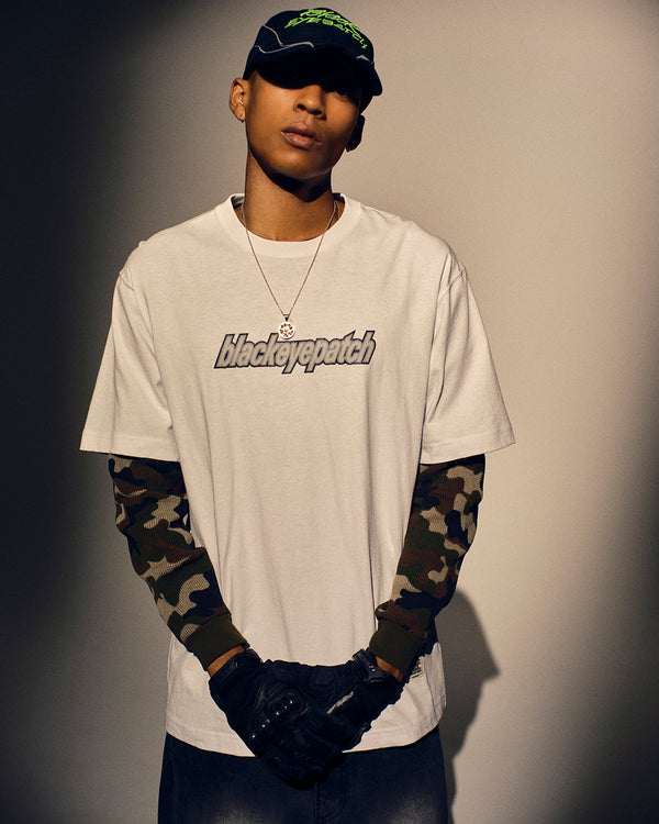 LOWERCASE LOGO TEE WHITE