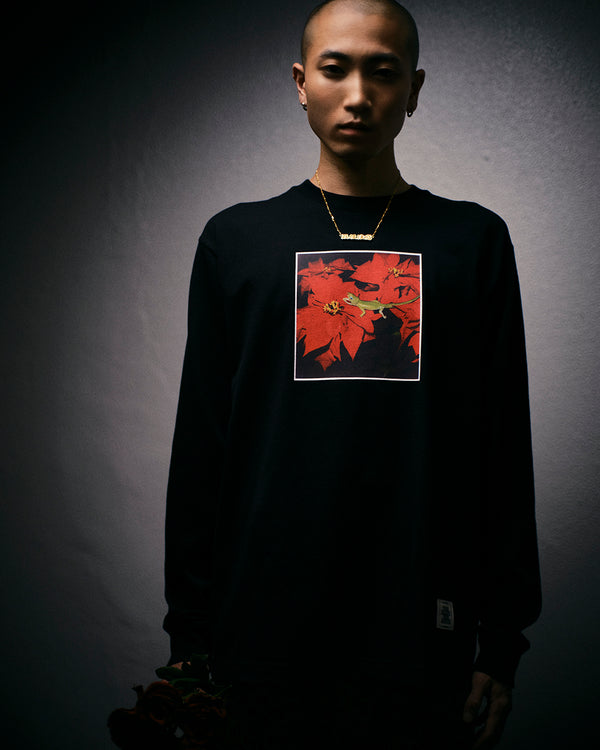 NOBUYOSHI ARAKI PHOTO L/S TEE BLACK