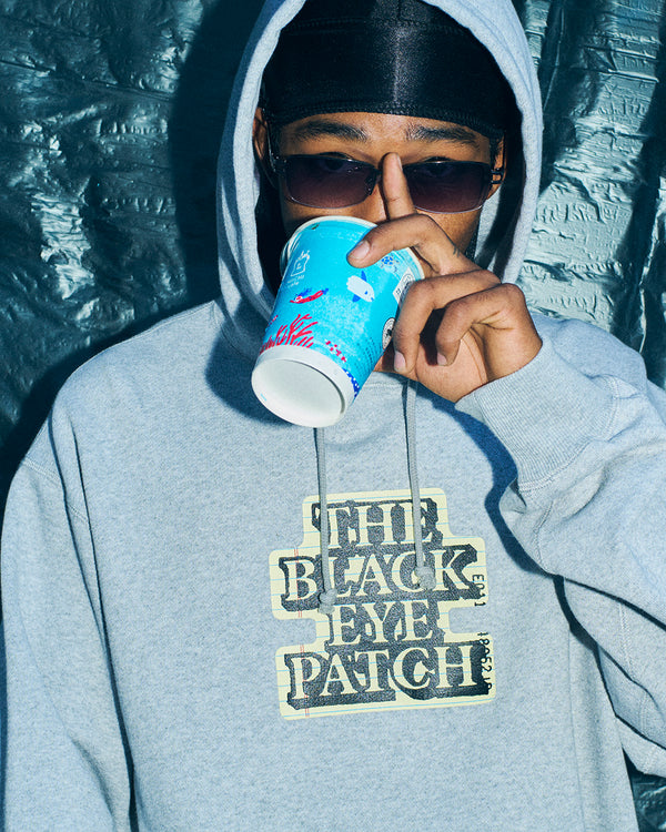 NOTEPAD OG LABEL HOODIE NAVY