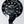 OE DIAL WALL CLOCK BLACK