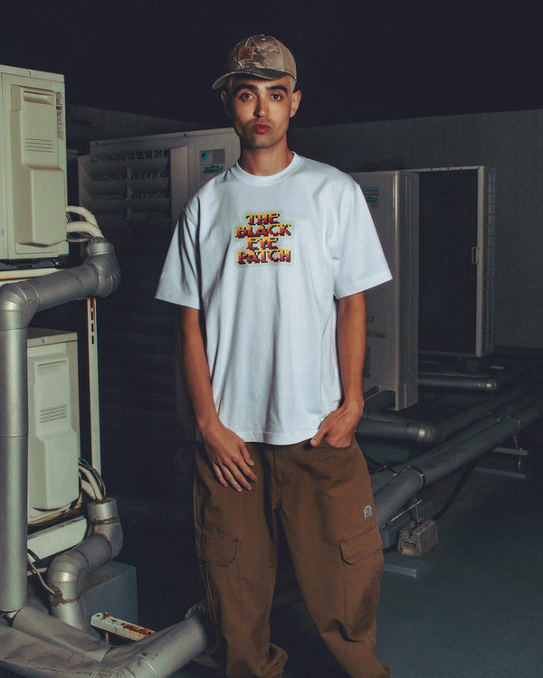OG 8 BIT LOGO TEE WHITE
