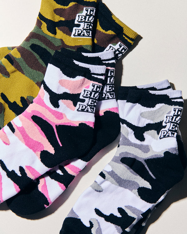 OG LABEL CAMO SOCKS WOODLAND CAMO