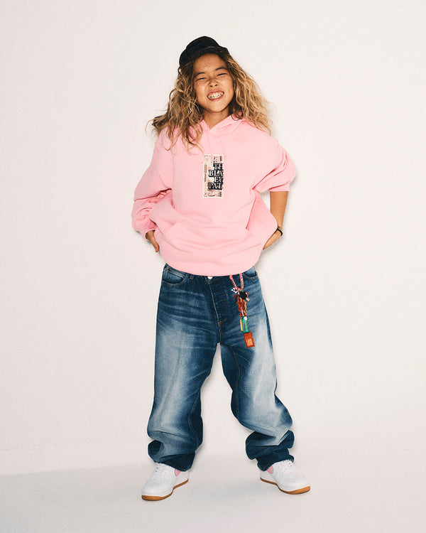 OG YUKICHI BILL HOODIE HEATHER GRAY