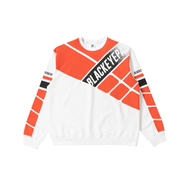 RACING CREW SWEAT WHITE