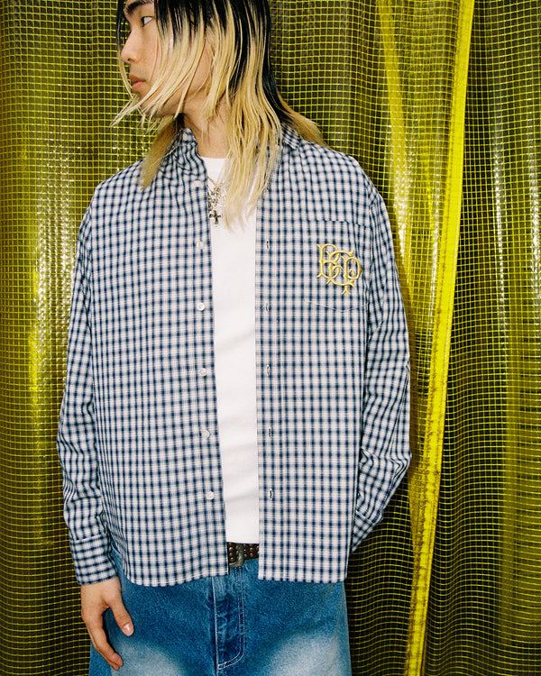 ROYAL EMBLEM CHECKED SHIRT