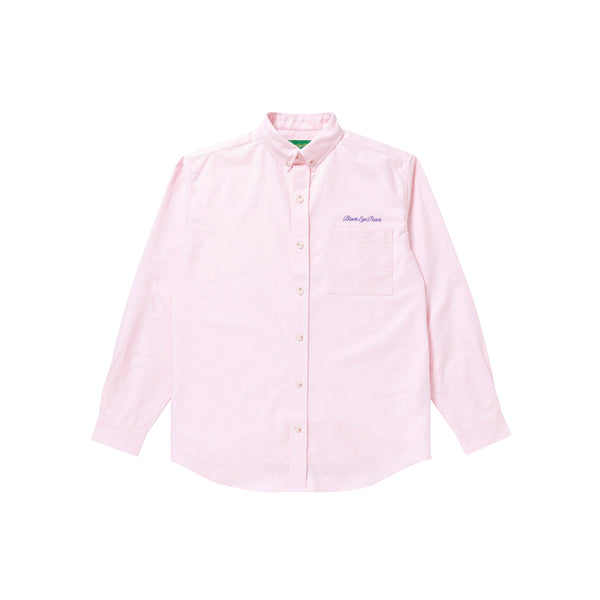 ROYAL SCRIPT OXFORD SHIRT LIGHT PINK
