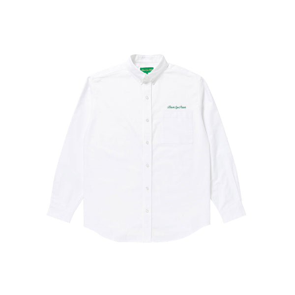 Royal Script Oxford Shirt, White