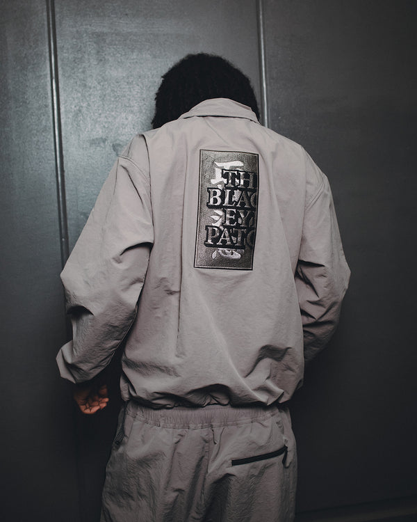 SMALL HWC NYLON TRACK JACKET BLACK
