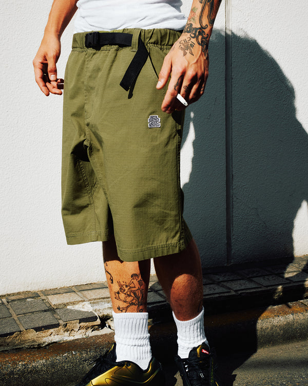 SMALL OG RIPSTOP WEBBING SHORTS BLACK