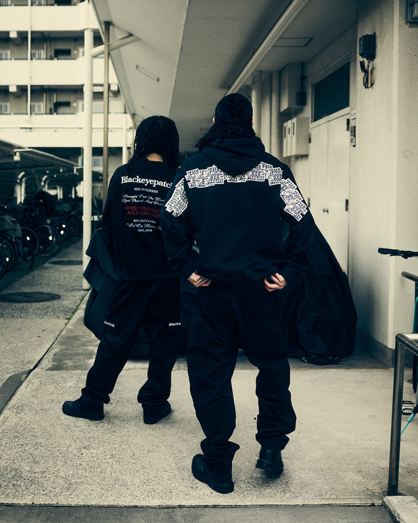 REPETITIVE OG LABEL HOODIE BLACK