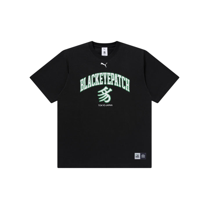 PUMA KANJI BEP TEAM LOGO TEE BLACK