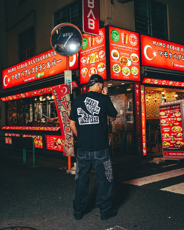 TORN OG LABEL TEE OLIVE