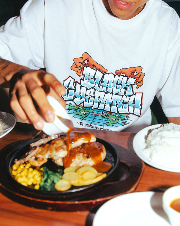 WORLD IS YOURS TEE WHITE