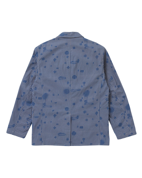 SPRAY NIGHT CAMO TAILORED JACKET NAVY