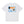 LABEL CAUTION TEE WHITE