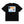 LABEL CAUTION TEE BLACK