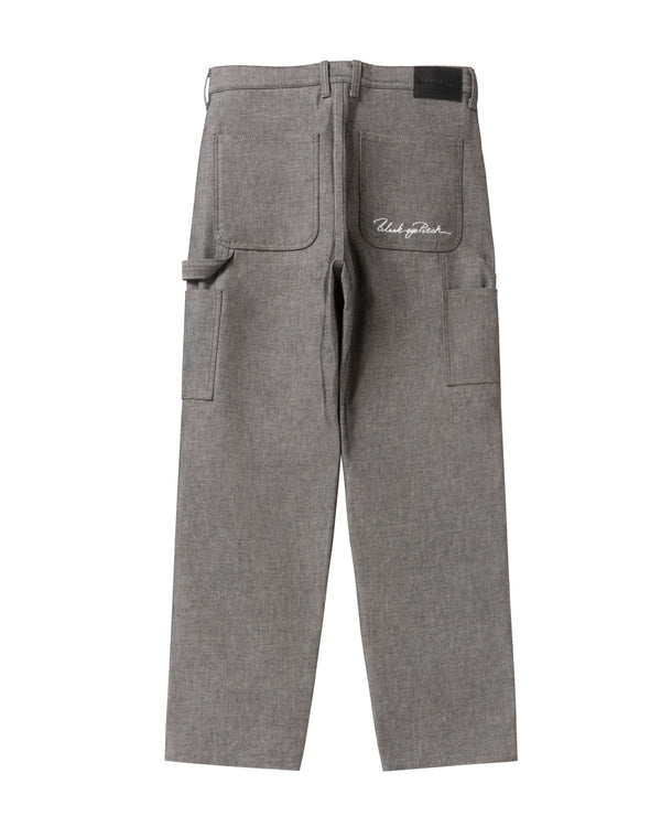 Sports Script Serge Painter Jeans, Gray